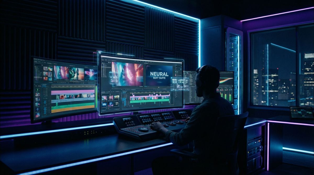 黄色软件AI视频剪辑教程